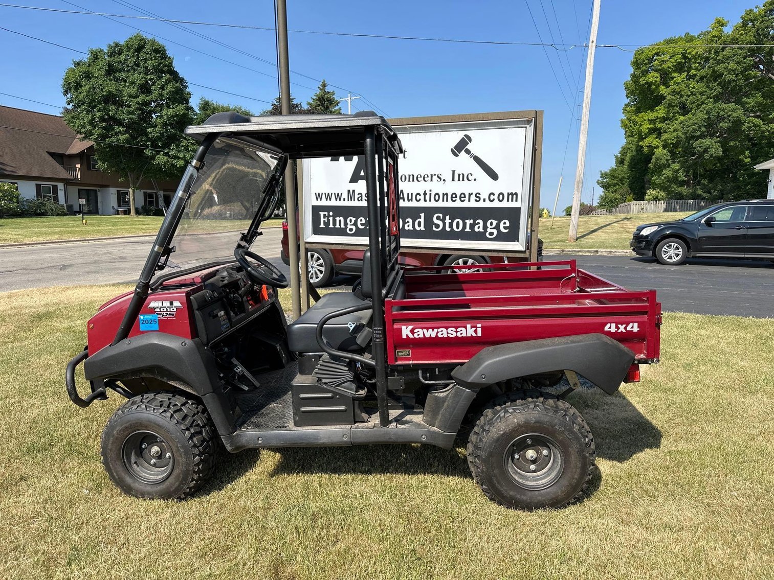 Image for John Deere tractor, Kawasaki Mule UTV & box truck
