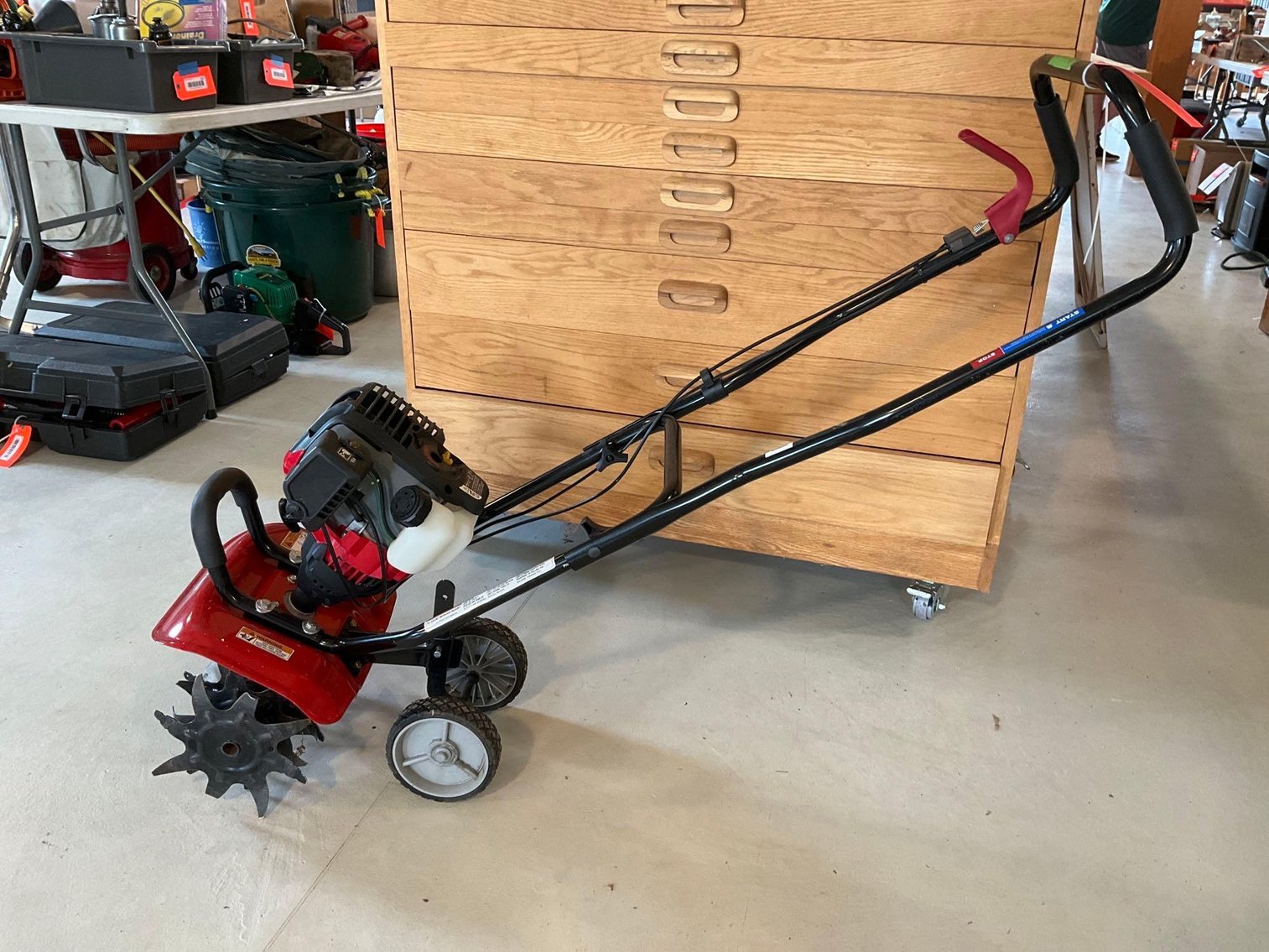 Image for Tractor, tools, furniture-Washington Island