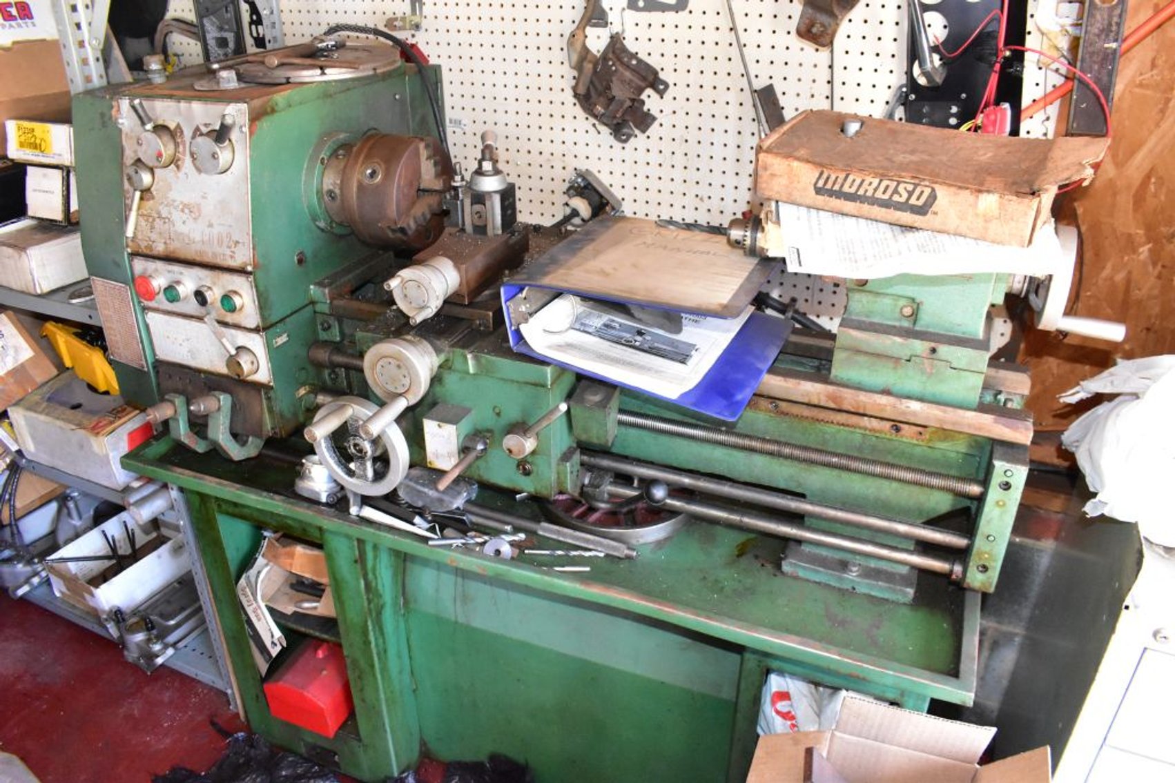 Image for Engine Building Shop of Thurman Exum - Downsizing