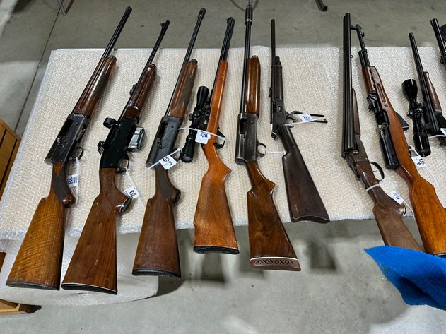 Reloading Equipment, Ammunition, Firearms, Fishing Equipment, Coins & More!