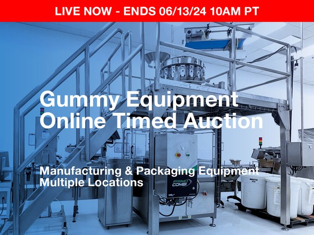 Image for Gummy Equipment Online Timed Auction