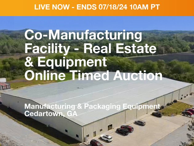 Image for Co-Manufacturing Facility - Real Estate & Equipment