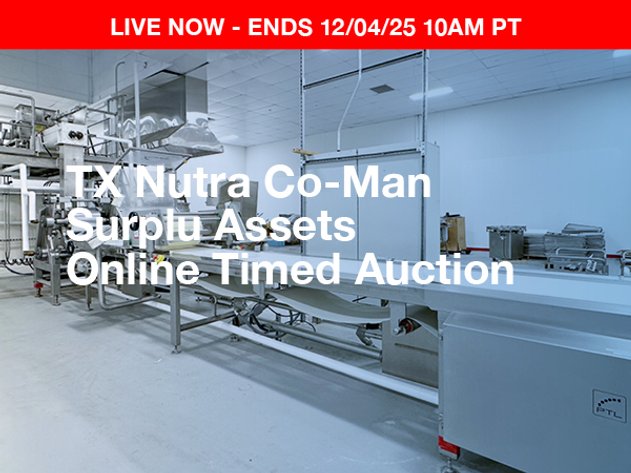Image for TX Nutra Co-Man Surplus Assets Auction