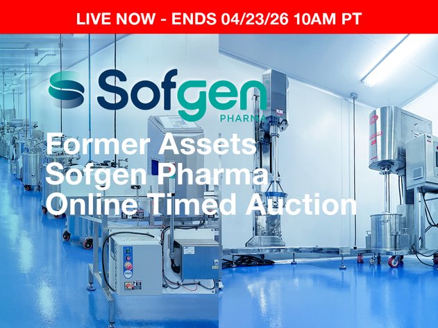 Image for Former Assets Sofgen Pharma Online Timed Auction