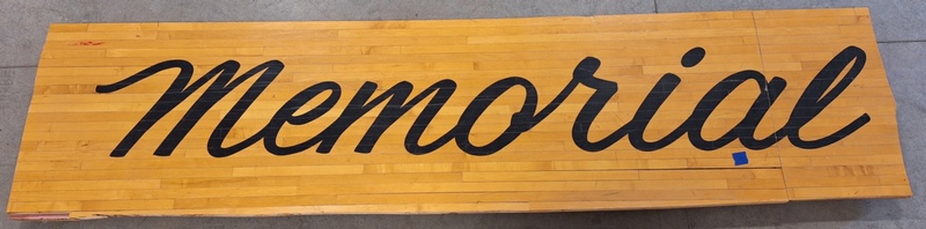 Image for Rushville Memorial Gym Floor Pieces Online Auction