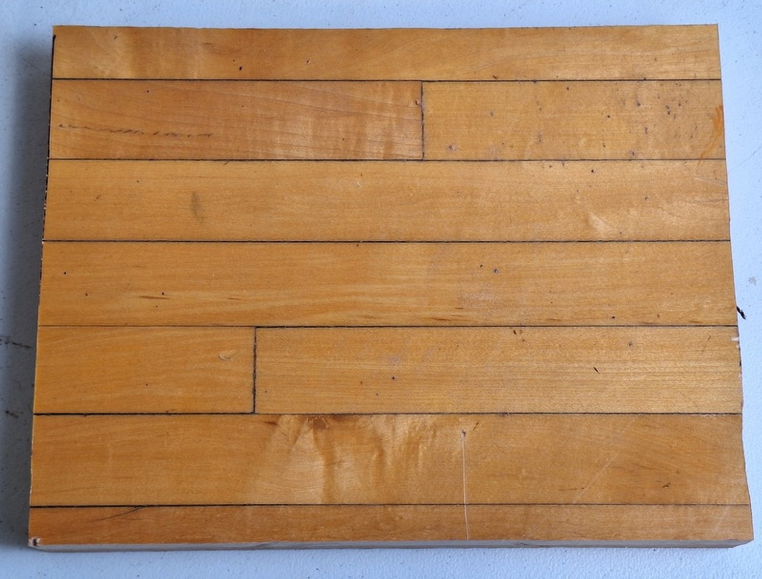 Image for Rushville Memorial Gym Floor Pieces Online Auction