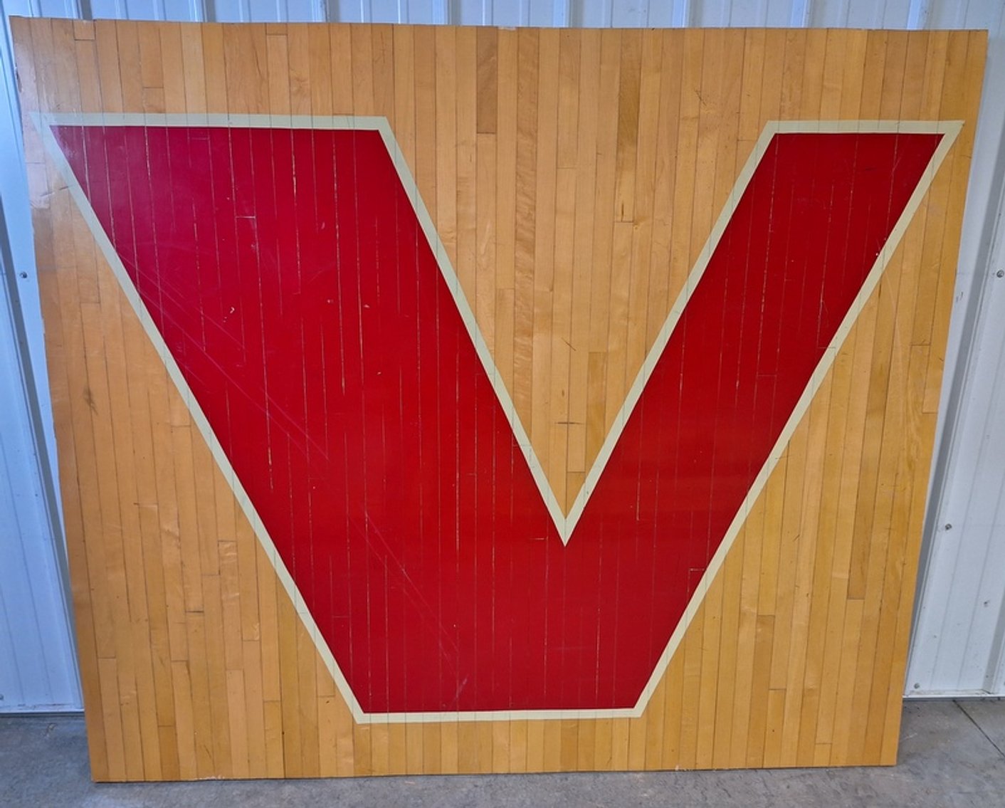 Image for Rushville Memorial Gym Floor Pieces Online Auction