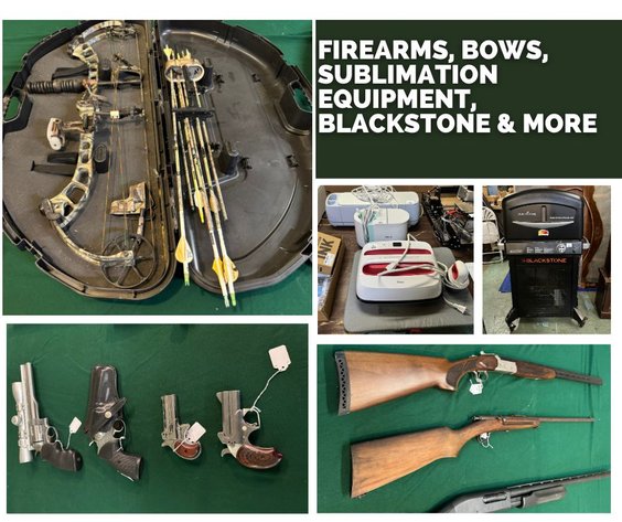 Image for Firearms, Bows, Sublimation, Blackstone & More
