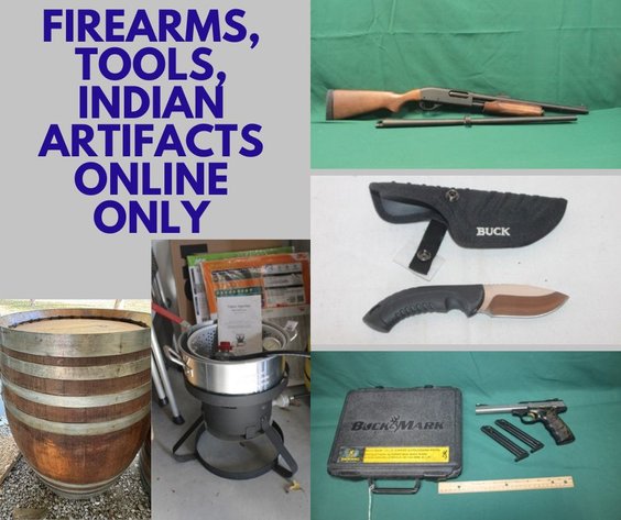 Image for Firearms, Tools, Indian Artifacts, Collectibles & More