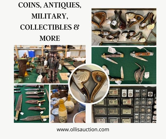 Image for Coins, Antiques, Military, Collectibles & More