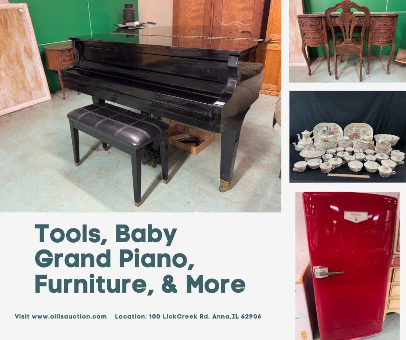 Image for Tools, Baby Grand Piano, Furniture, & More