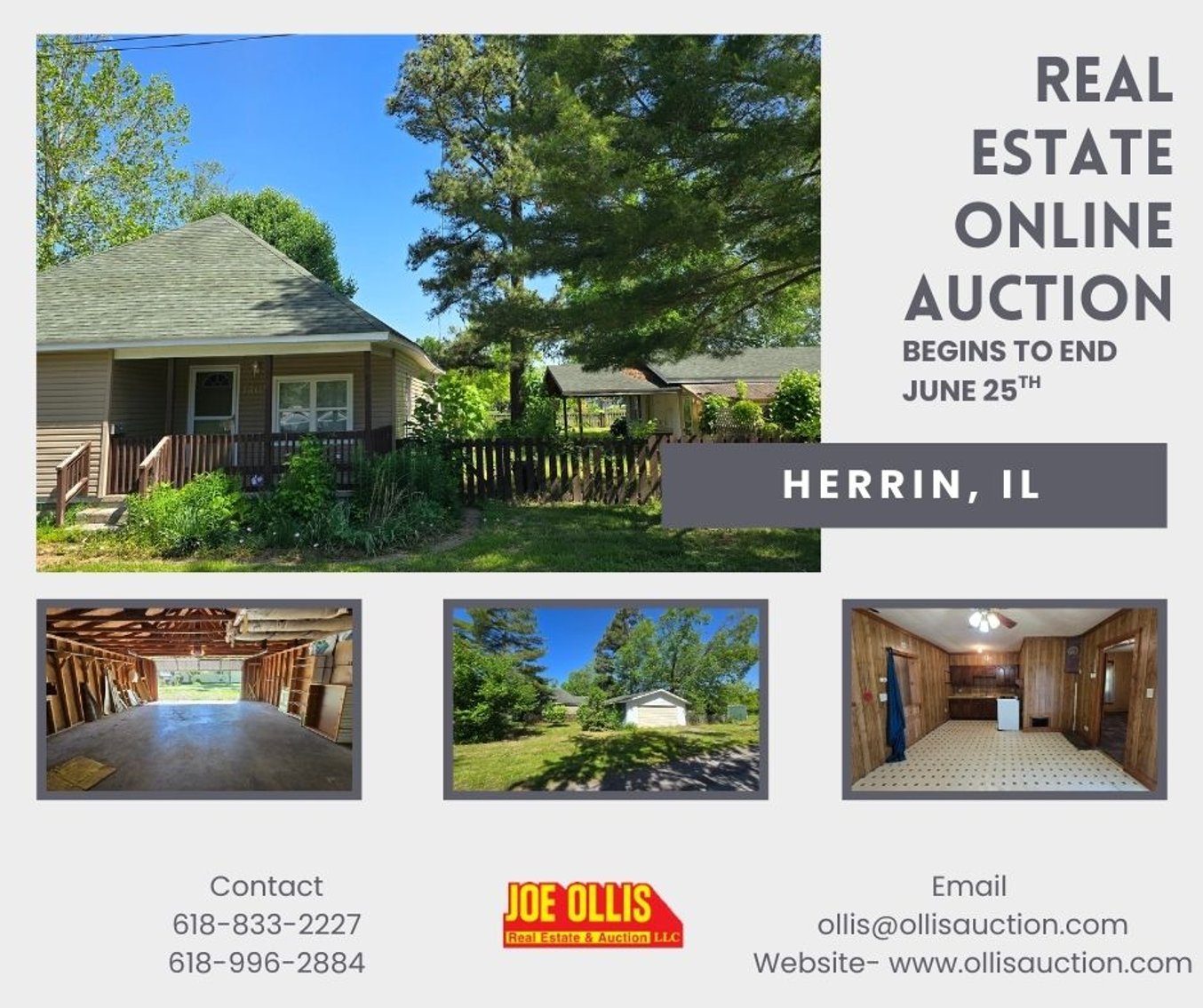 Image for Ready for Your Magic Touch: Herrin Home at Online Auction