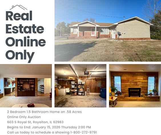 Image for 2 Bedroom 1.5 Bathroom Home on .58 Acres