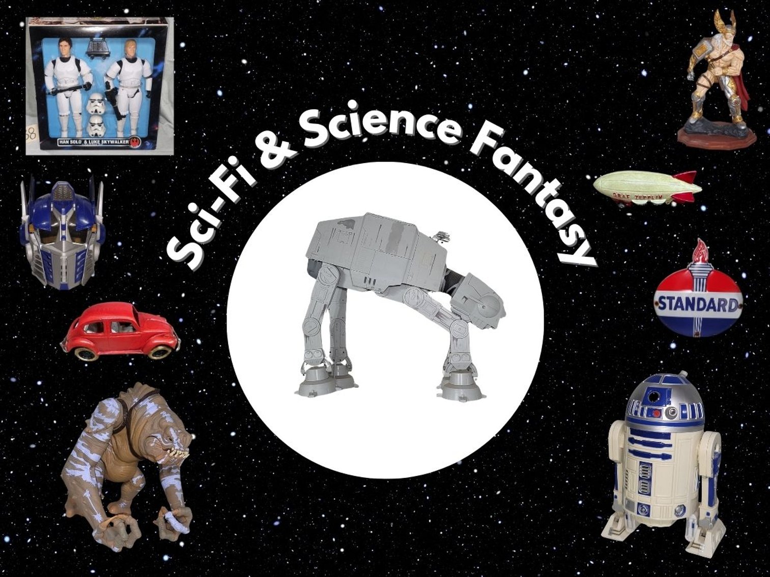 Image for Large Collection of Sci-Fi, Science Fantasy, Marvel, Diecast Cars, Signage Online Auction - Boyertown, PA