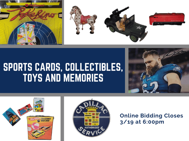 Image for Sports Cards, Collectibles, Toys and Memories Online Auction - Boyertown, PA 