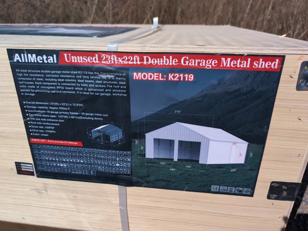 Image for NEW Metal Garages, Fencing and Gas Grills Online Auction - Bechtelsville, PA