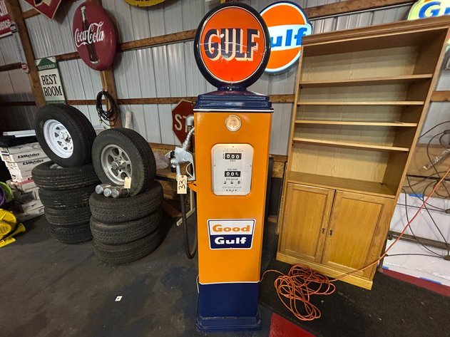Image for Petroliana, Gasoline Signs, Tools and Reloading Equipment Online Auction – Kintnersville, PA