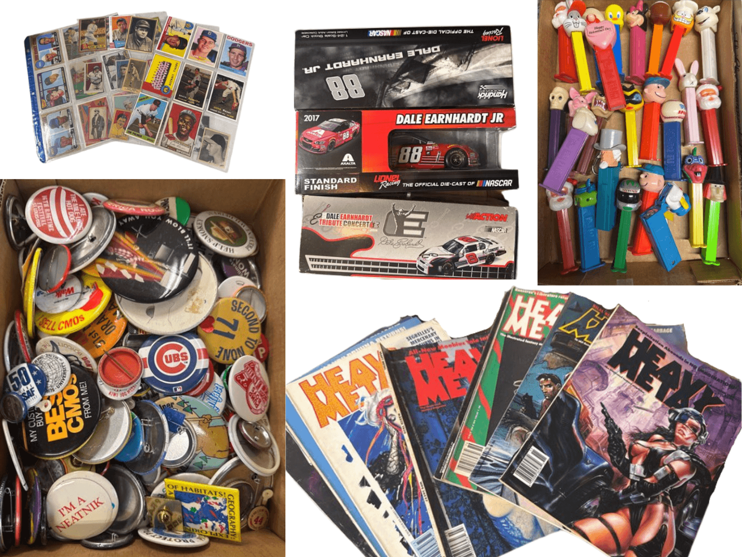 Image for Vintage Collectibles Sports Cards, Hot Wheels, Pez & More Online Auction - Boyertown, PA