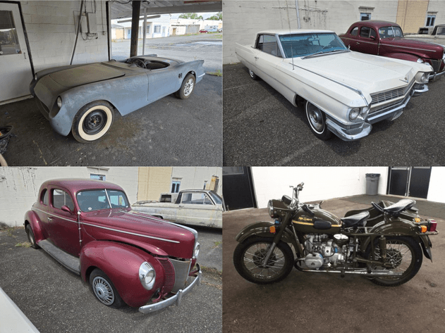 Image for Classic Car & Motorcycle Project Vehicle Online Auction – Gilbertsville, PA