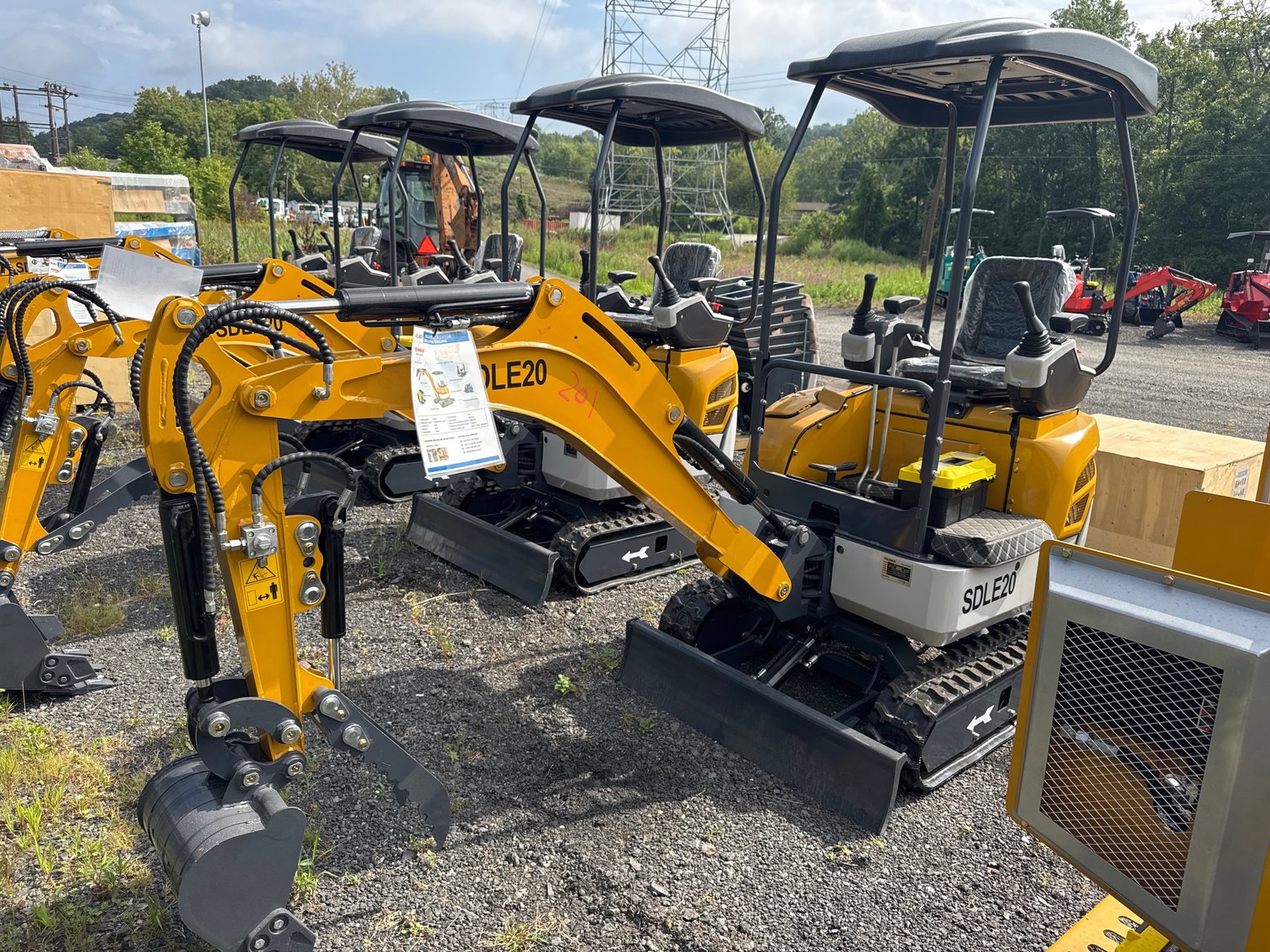 Image for NEW Mini Excavators, Attachments, Storage Containers, Mini Dumpers & Skid Loaders Online Auction - Bechtelsville, PA