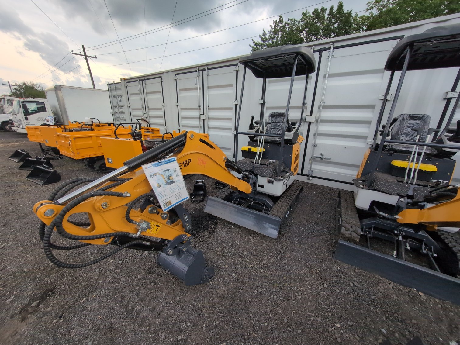 Image for NEW Mini Excavators, Attachments, Storage Containers, Mini Dumpers & Skid Loaders Online Auction - Bechtelsville, PA