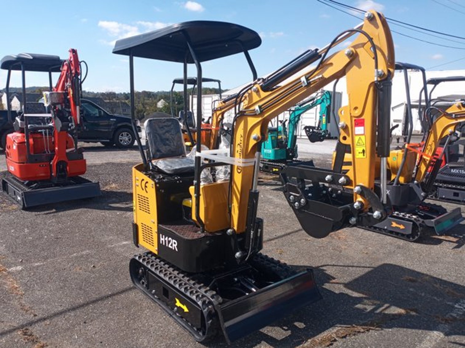 Image for NEW Mini Excavators, Storage Container Online Auction - Gilbertsville, PA