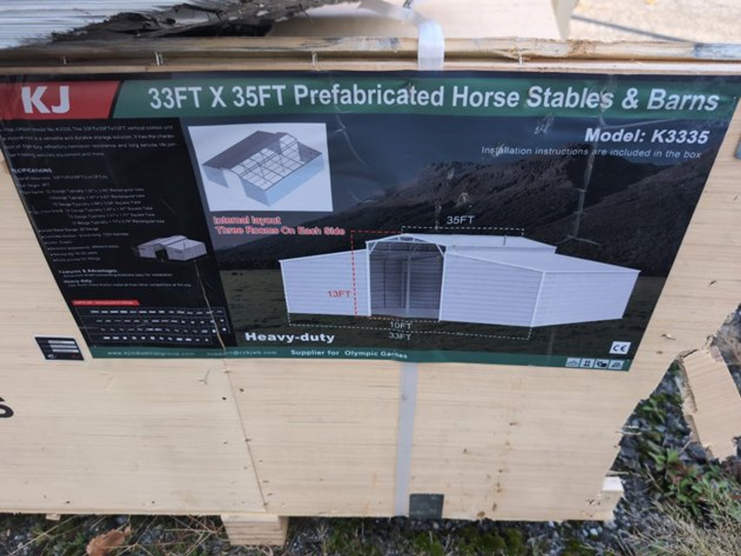 Image for NEW Dumpers, Metal Garages, Metal Fencing & Gates, Carports, Container Online Auction - Gilbertsville, PA