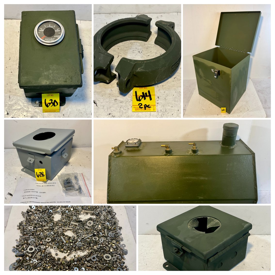 Image for Military Surplus, Silver Bullion, New Tools & Hardware, Fuselages, Lockers, Heavy Duty Cabinets & Shelving