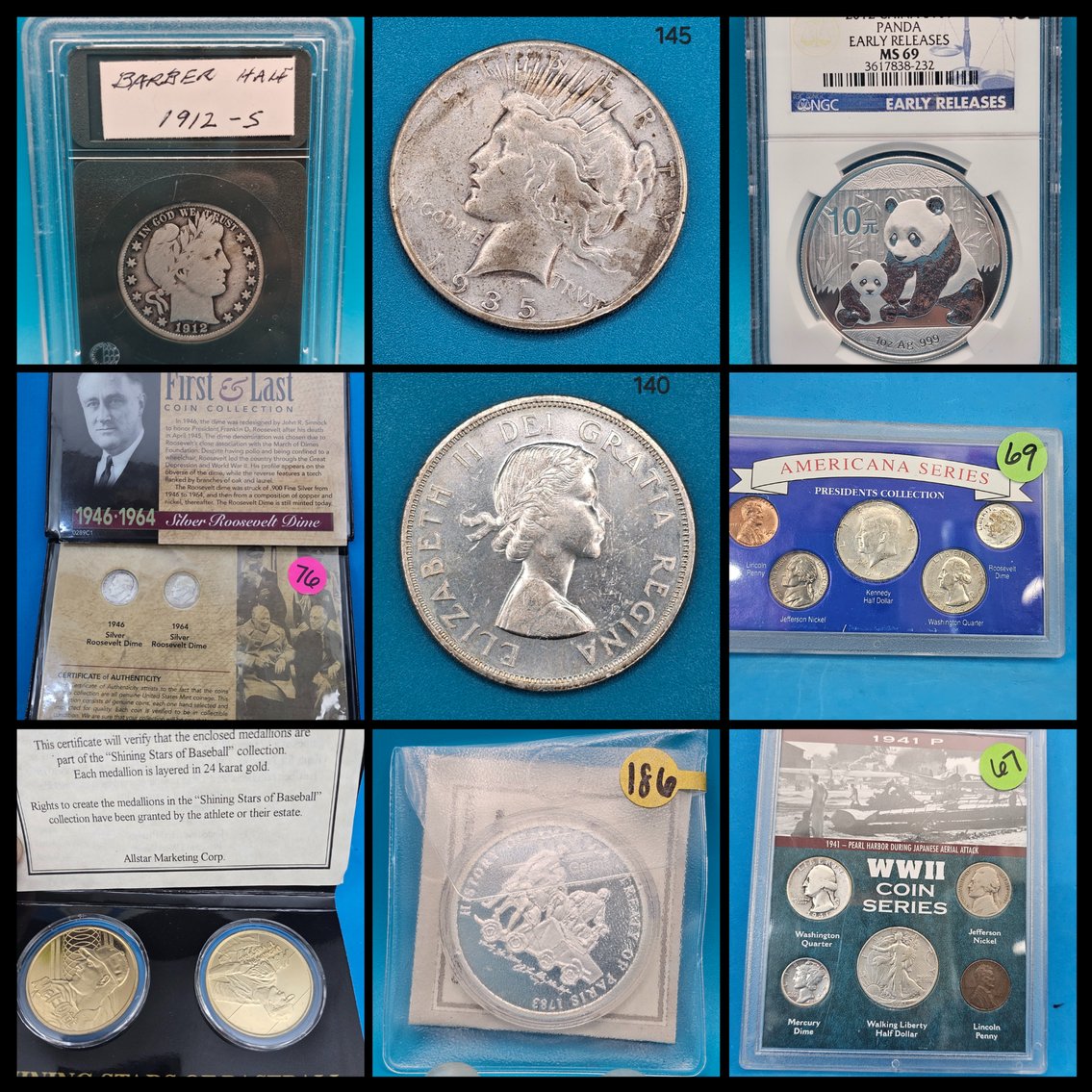 Image for Sought- After Collectible Coins and Fine Jewelry Auction