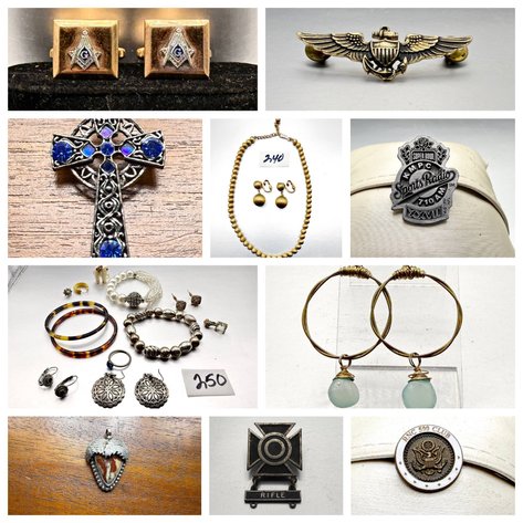 Image for Mid-Century to 1990's Vintage Clothing, Handbags, Shoes, Albums & More