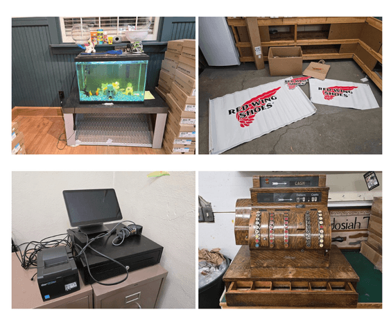 TRINITY AUCTION CO: LYLE'S SHOE STORE INVENTORY LIQUIDATION PART 13 ONLINE AUCTION