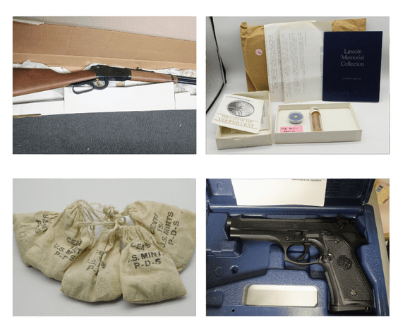 ICECUBE TOO: COIN & GUN #124 ONLINE AUCTION