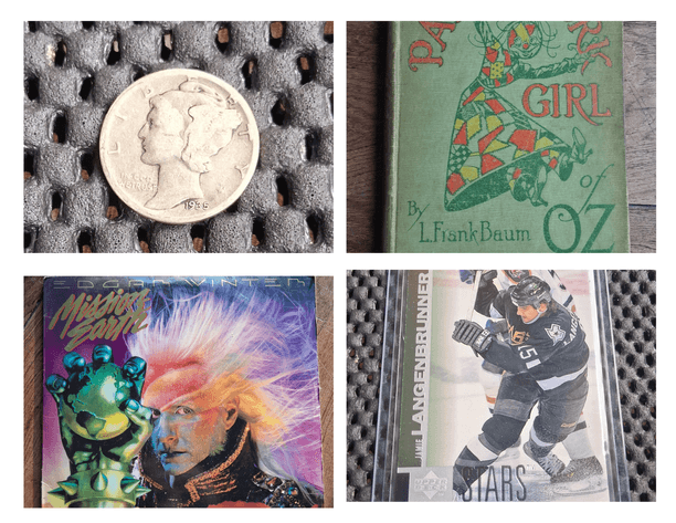 RC'S AUCTIONS: SILVER COINS, RARE BOOKS, METAL BANKS, SPORTS CARDS, VINYL ROCK ALBUMS & MORE ONLINE AUCTION