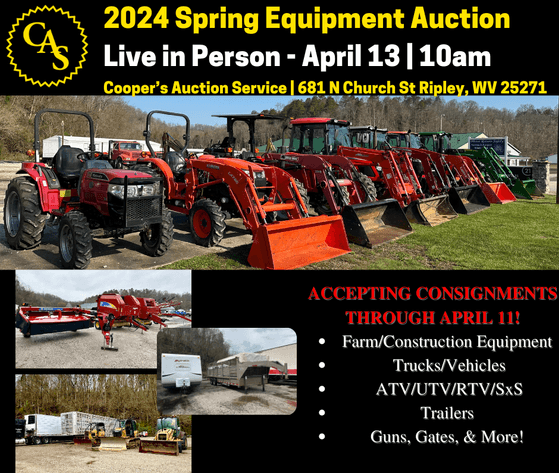 Image for 2024 SPRING EQUIPMENT AUCTION