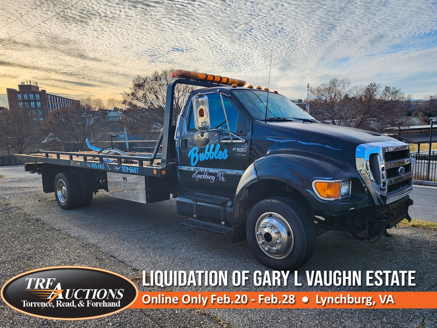 Image for Estate of Gary Vaughan (Bubbles Wrecker Service)