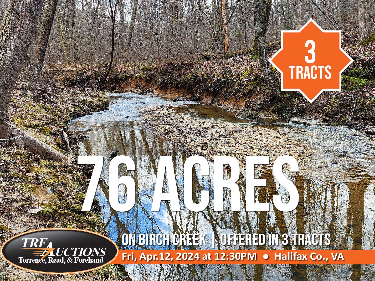 Image for 76 Acres on Birch Creek in Halifax County