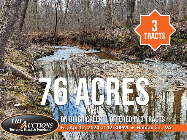 76 Acres on Birch Creek in Halifax County