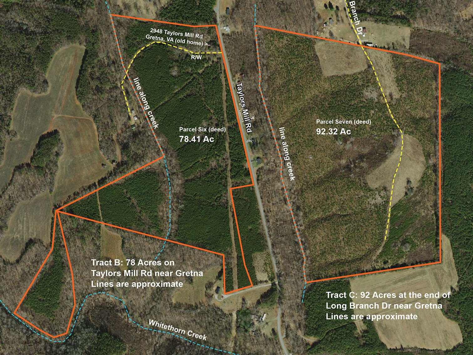 Image for Multi-Parcel Land Auction in Pittsylvania County VA