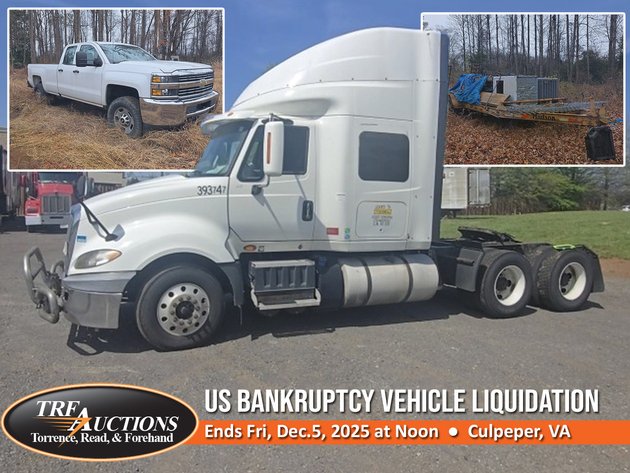 US Bankruptcy Court Vehicle Auction
