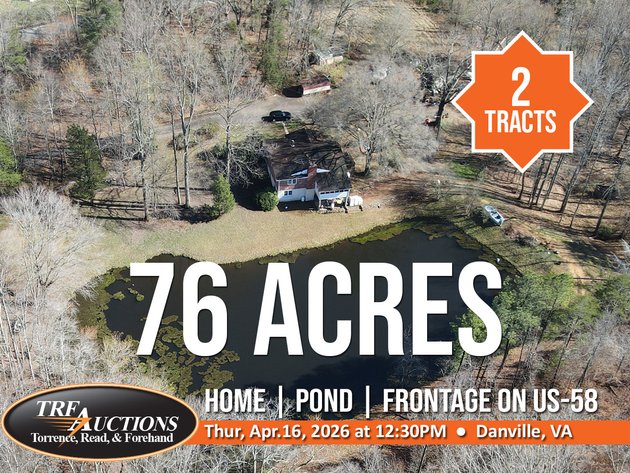 76 Acres in Danville VA