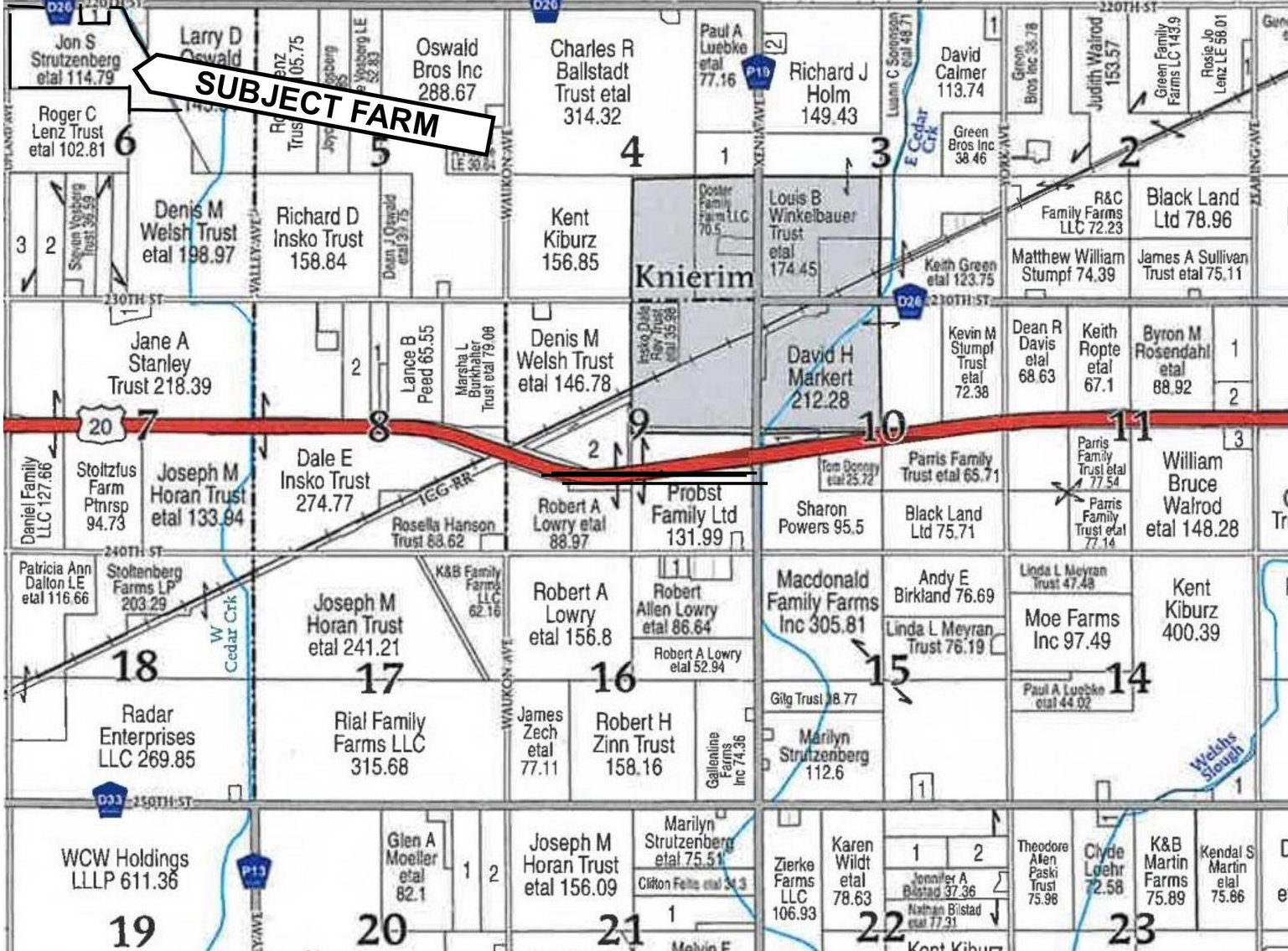 Image for Calhoun County, IA Farmland Auction!