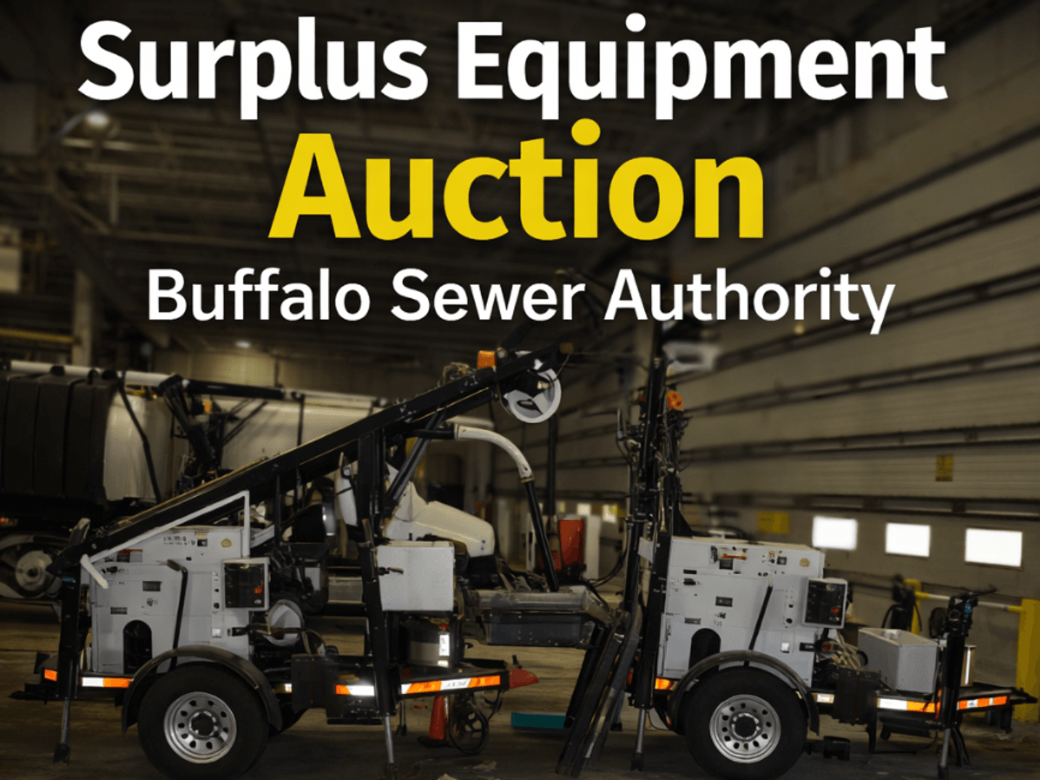 Image for Surplus Equipment from the Buffalo Sewer Authority 3.29.26