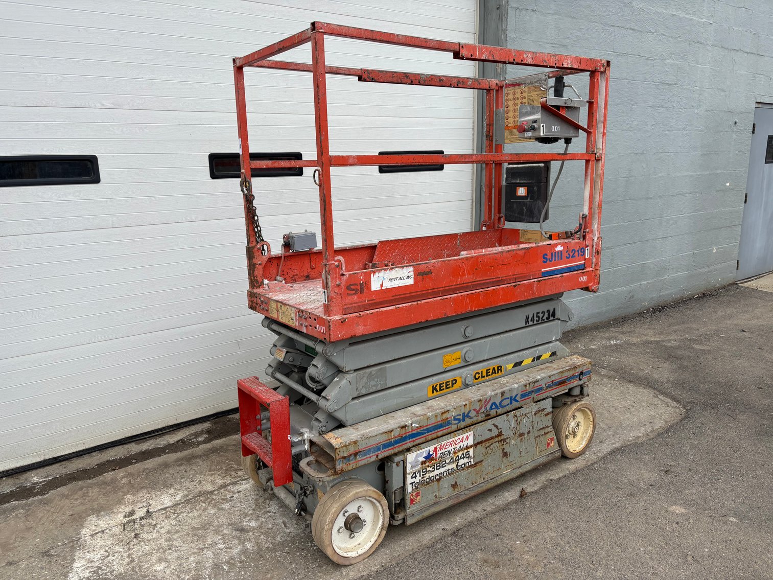 Image for (Toledo OH) Spring Clean Out Of Equipment-Rental Business (S. Byrne)