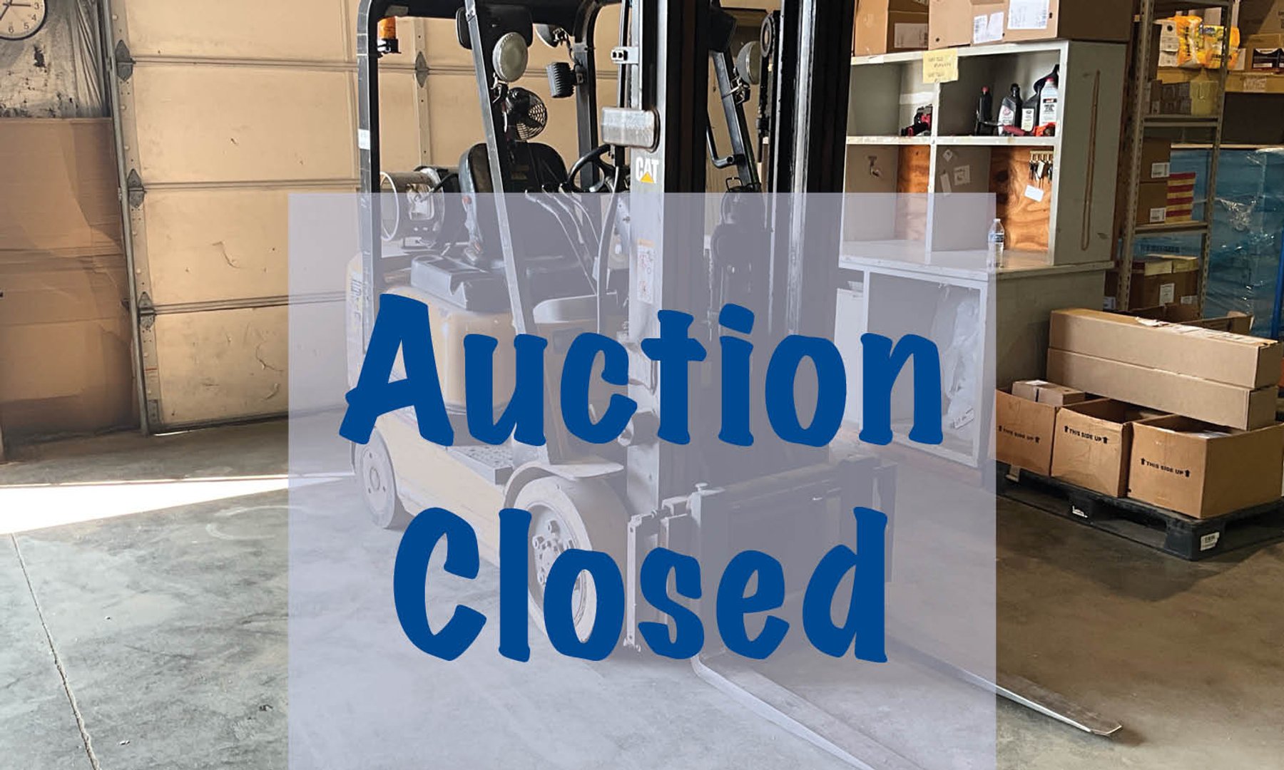 Image for (Holland OH) Caterpillar Forklift, Showroom Floor Models, Pallet Racking & More! (Hamilton Dr.)