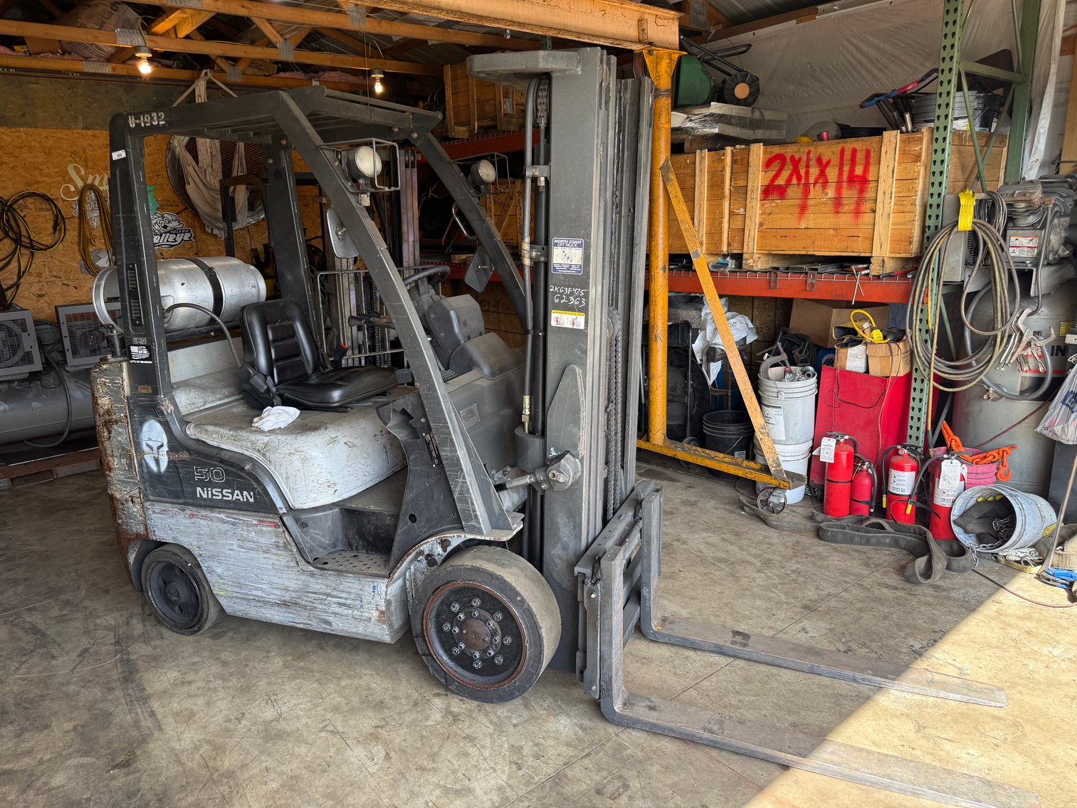 Image for (Ottawa Lake MI) Large Machine Shop Auction, Forklift, Motorcycles, Machines, Tools, Metal (St Anthony Rd)