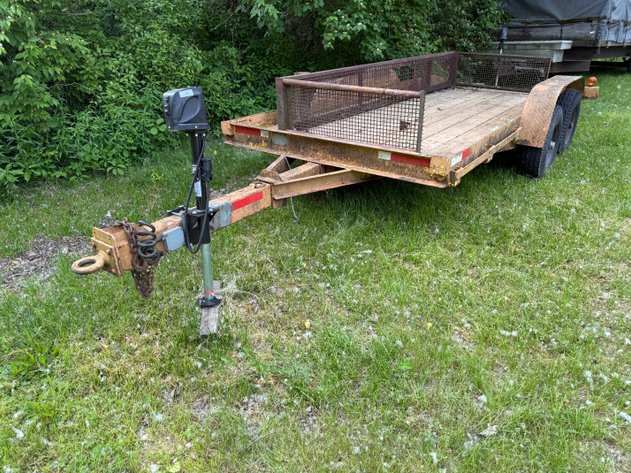 Image for (Swanton OH) Locomotive, Willys Jeep, Tractors, Camper, Train Cars, Tools (Angola Rd.)