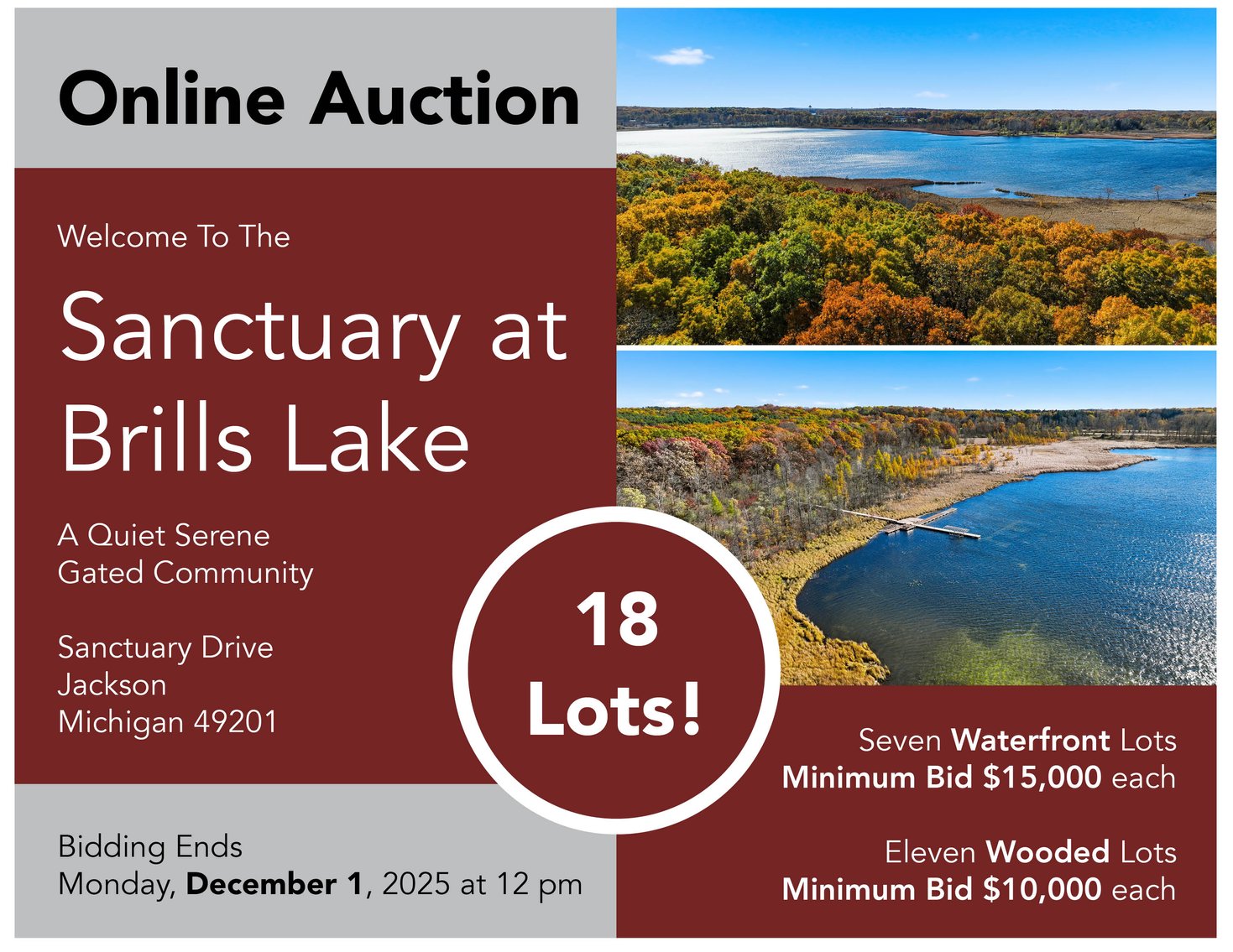 Image for 18 Lots - Sanctuary Drive, Jackson, Michigan 49201