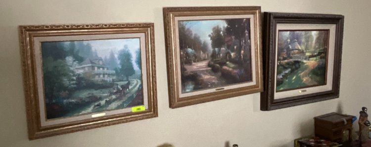 Image for (Monroe MI) Chrysler PT Cruiser, Thomas Kinkade Prints, Doll Collection, Tools, Furniture (N. Otter Creek)