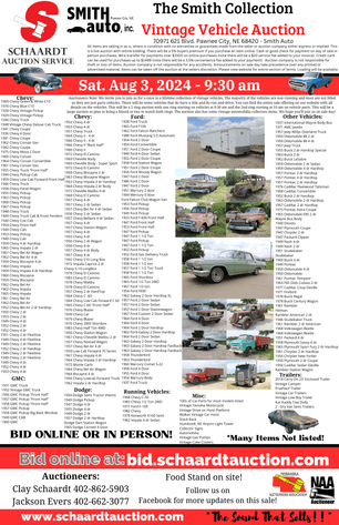 Image for The Smith Collection: Vintage Vehicle Auction