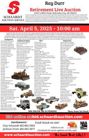 Image for Ray Durr Retirement Auction